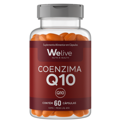 Coenzima Q10 - suplemento antioxidante WE LIVE
