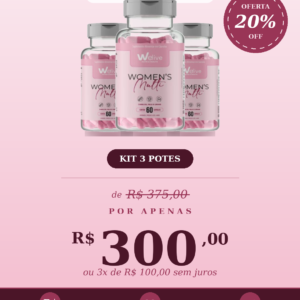 KIT  Cabelos Pele e Unhas