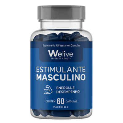 Estimulante Masculino - suplemento WE LIVE