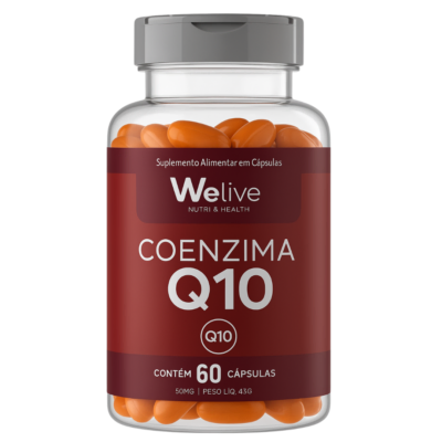 Coenzima Q10 - suplemento antioxidante WE LIVE